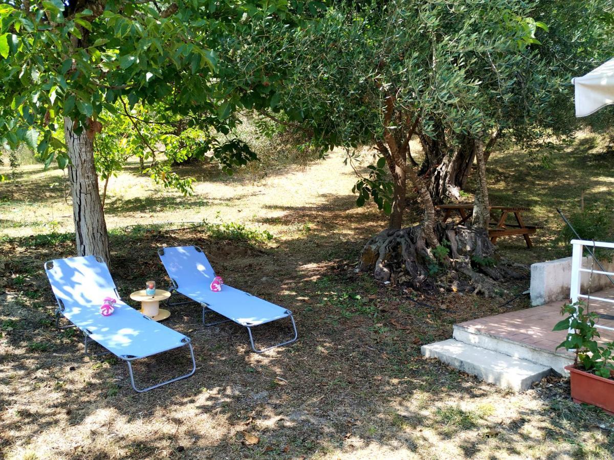 Family Holiday Apartment With Garden & Bbq Velonádes Exterior foto