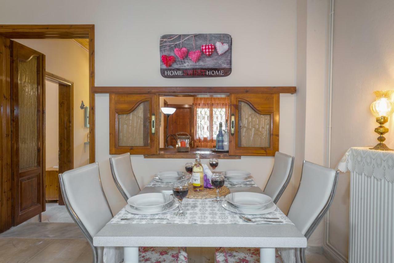 Family Holiday Apartment With Garden & Bbq Velonádes Exterior foto